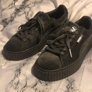 Rihanna X Puma Creeper Velvet Cement